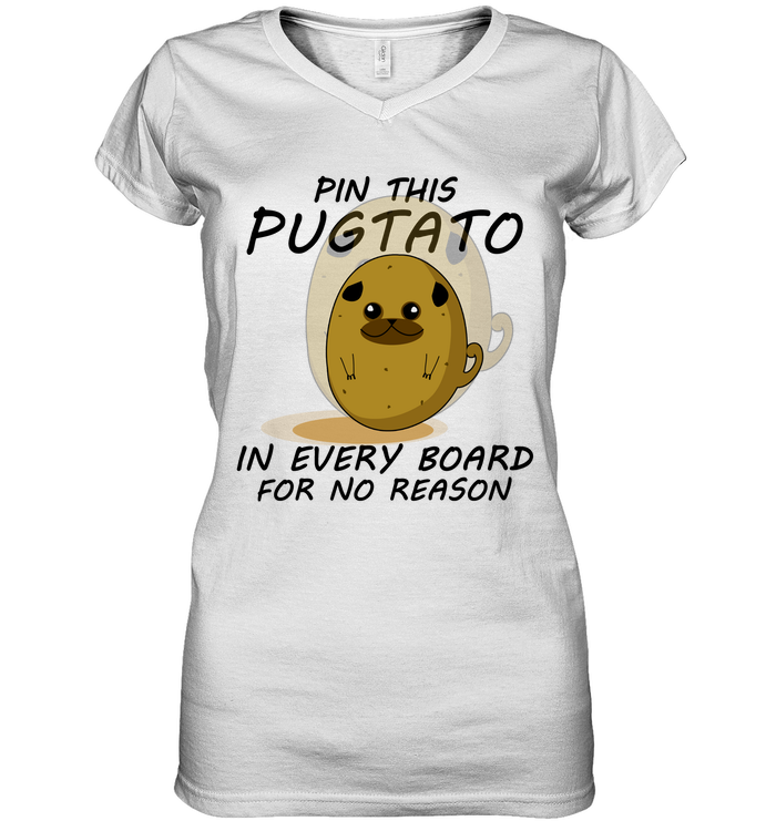 Pin This Potato Pug T Shirts