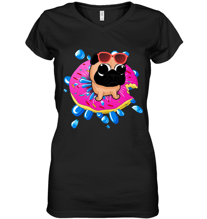 Pug Donut Buoy T Shirts