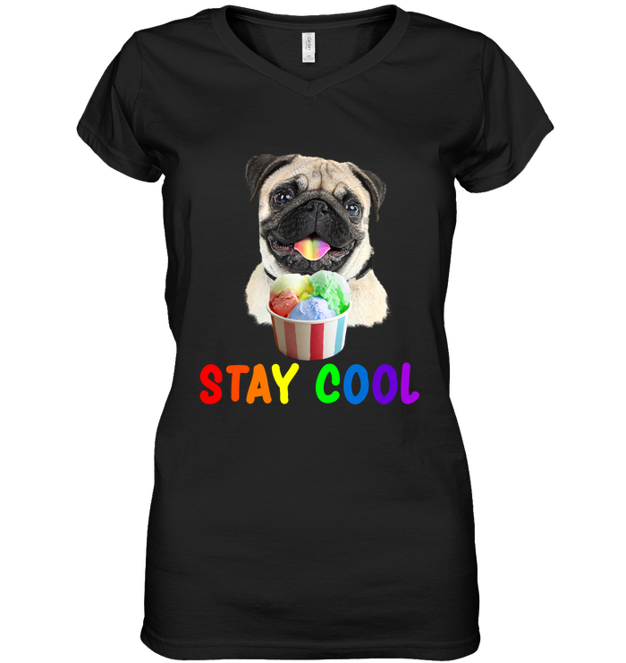 Pug - Stay Cool T Shirts