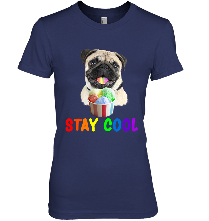 Pug - Stay Cool T Shirts