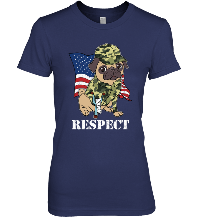 Pug - Soldier T Shirts