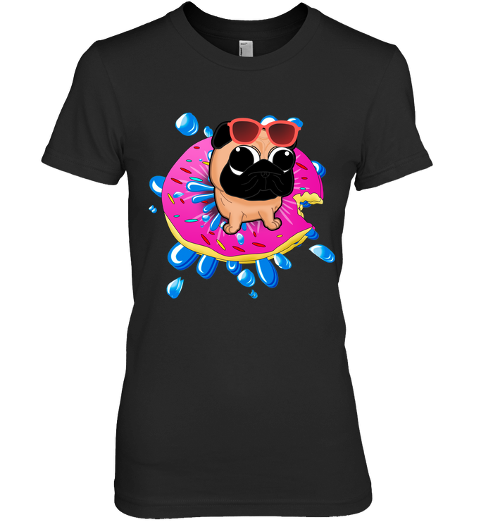 Pug Donut Buoy T Shirts