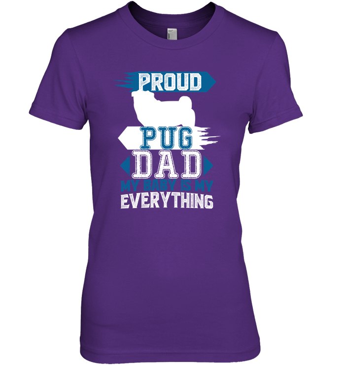 Proud Pug Dad T Shirts