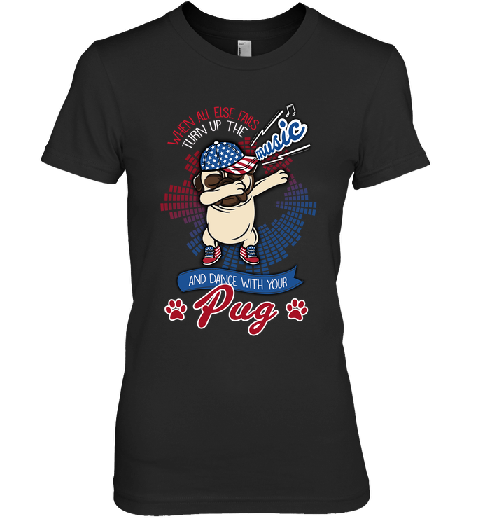 Dance With Your Pug T Shirts
