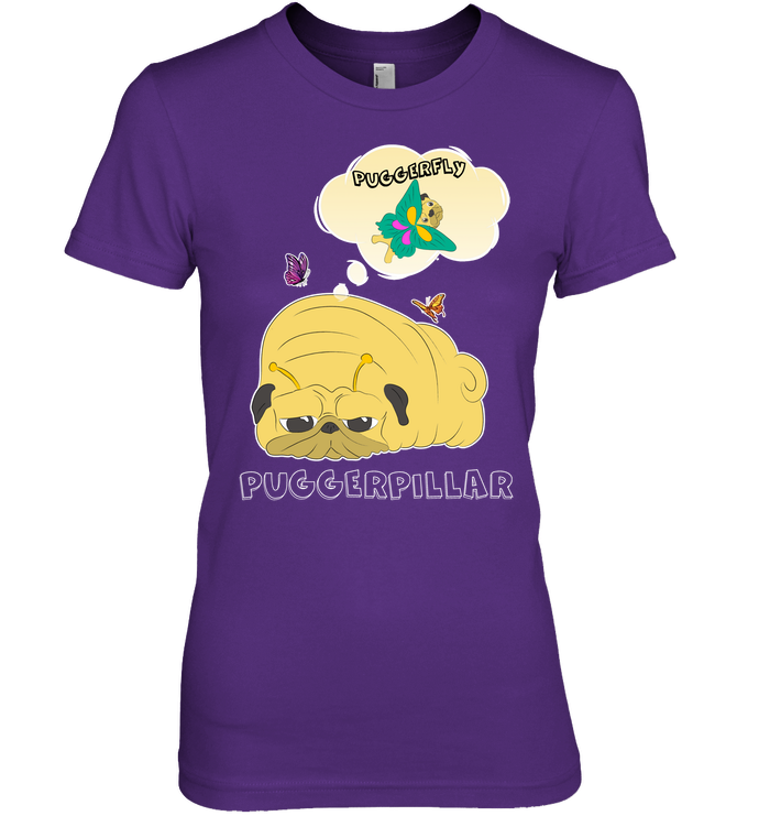 Puggerpillar Pug T Shirts