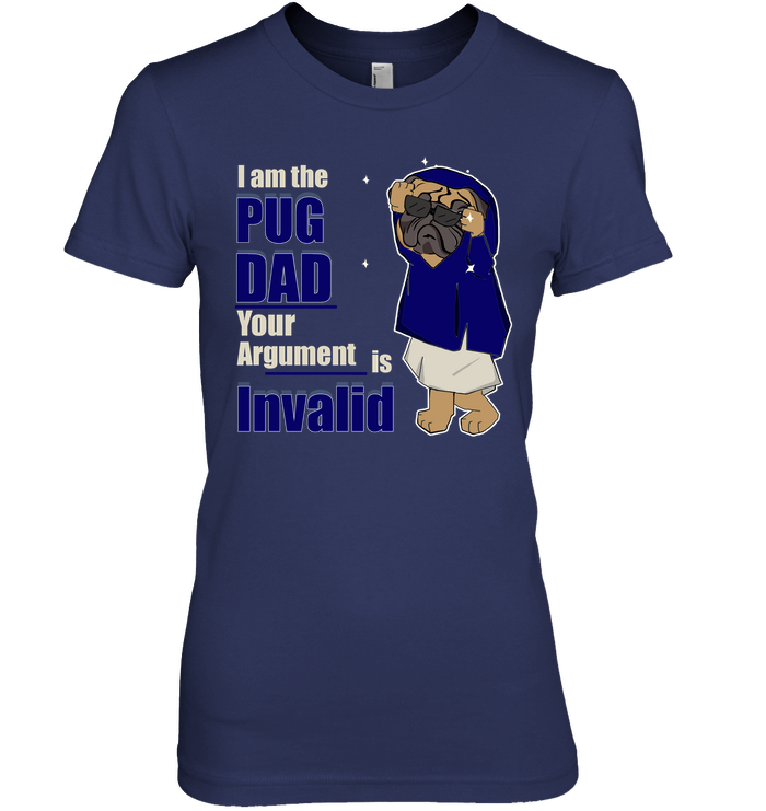I Am The Pug Dad T Shirts
