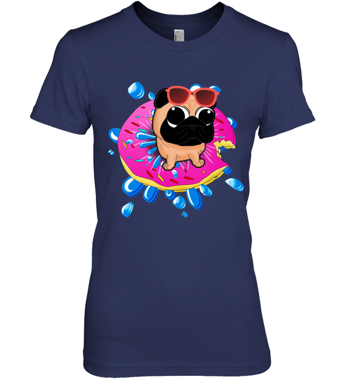 Pug Donut Buoy T Shirts