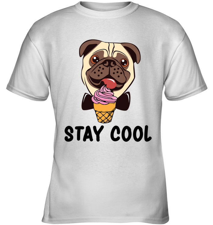 Pug - Stay Cool T Shirts V2
