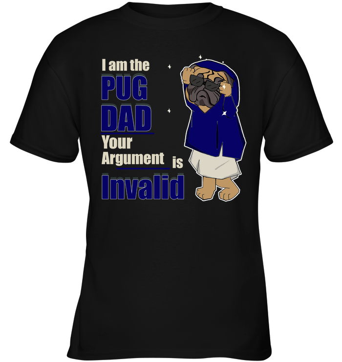 I Am The Pug Dad T Shirts