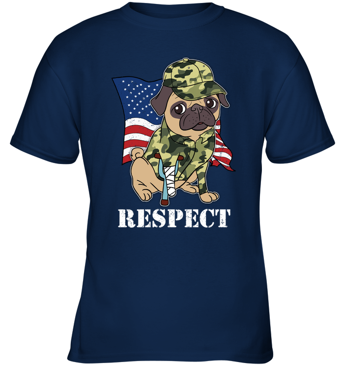 Pug - Soldier T Shirts