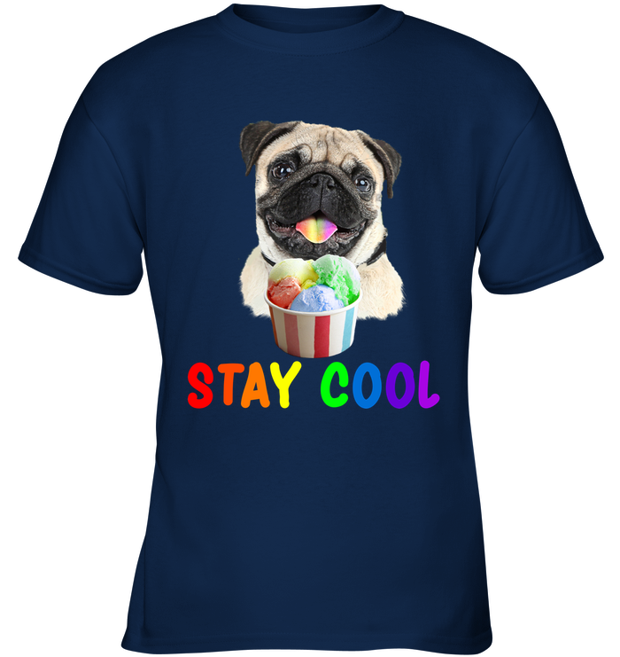 Pug - Stay Cool T Shirts