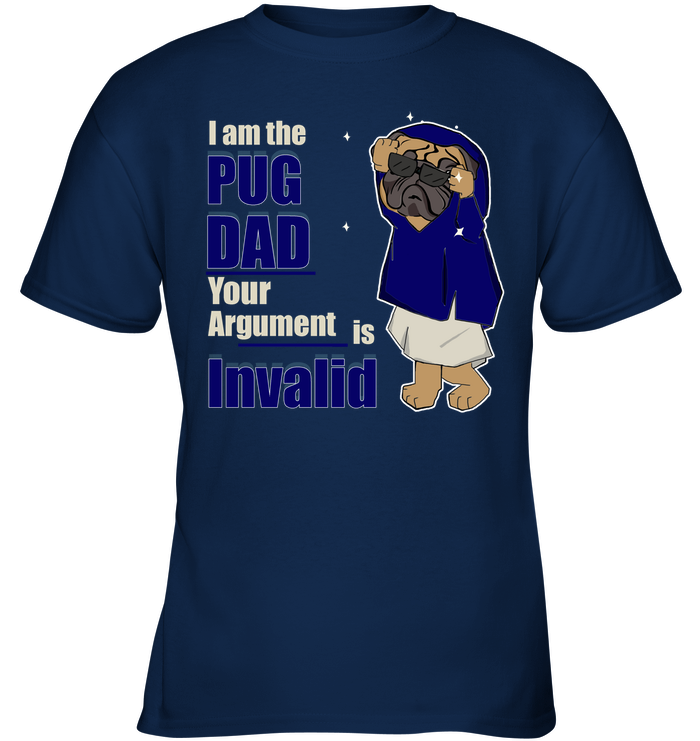 I Am The Pug Dad T Shirts
