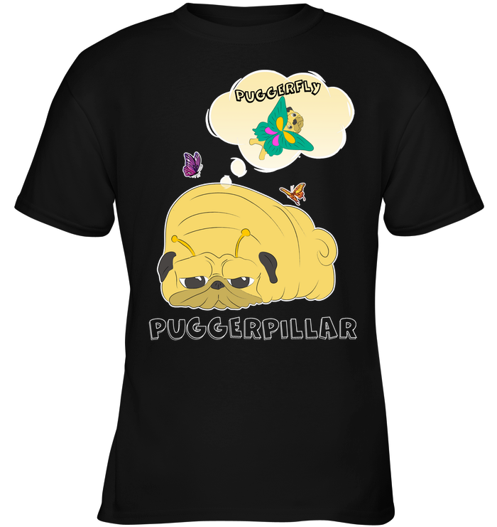 Puggerpillar Pug T Shirts