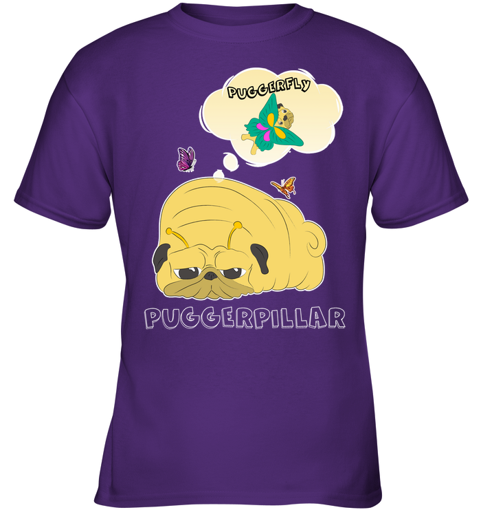 Puggerpillar Pug T Shirts
