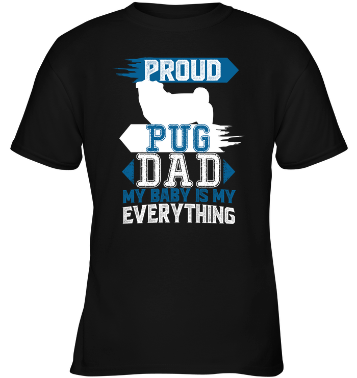 Proud Pug Dad T Shirts