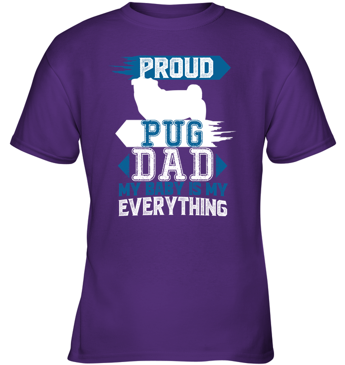 Proud Pug Dad T Shirts