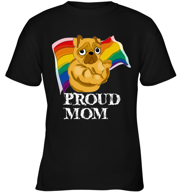 Proud Mom Pug T Shirts