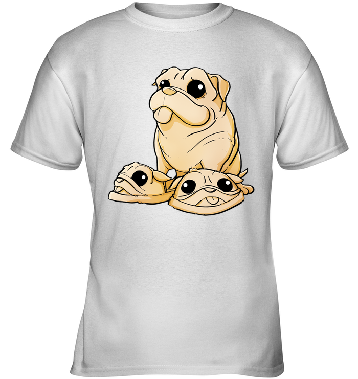 Pug Slippers T Shirts