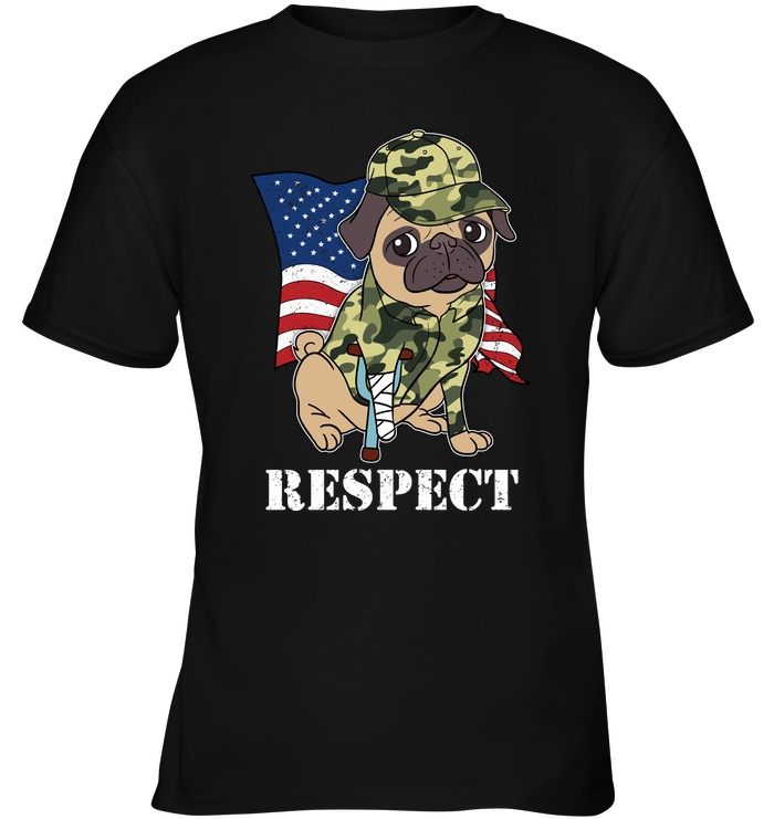 Pug - Soldier T Shirts