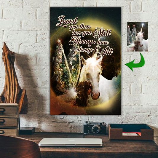 Loved You Then - Love You Still Fantasy Canvas Print