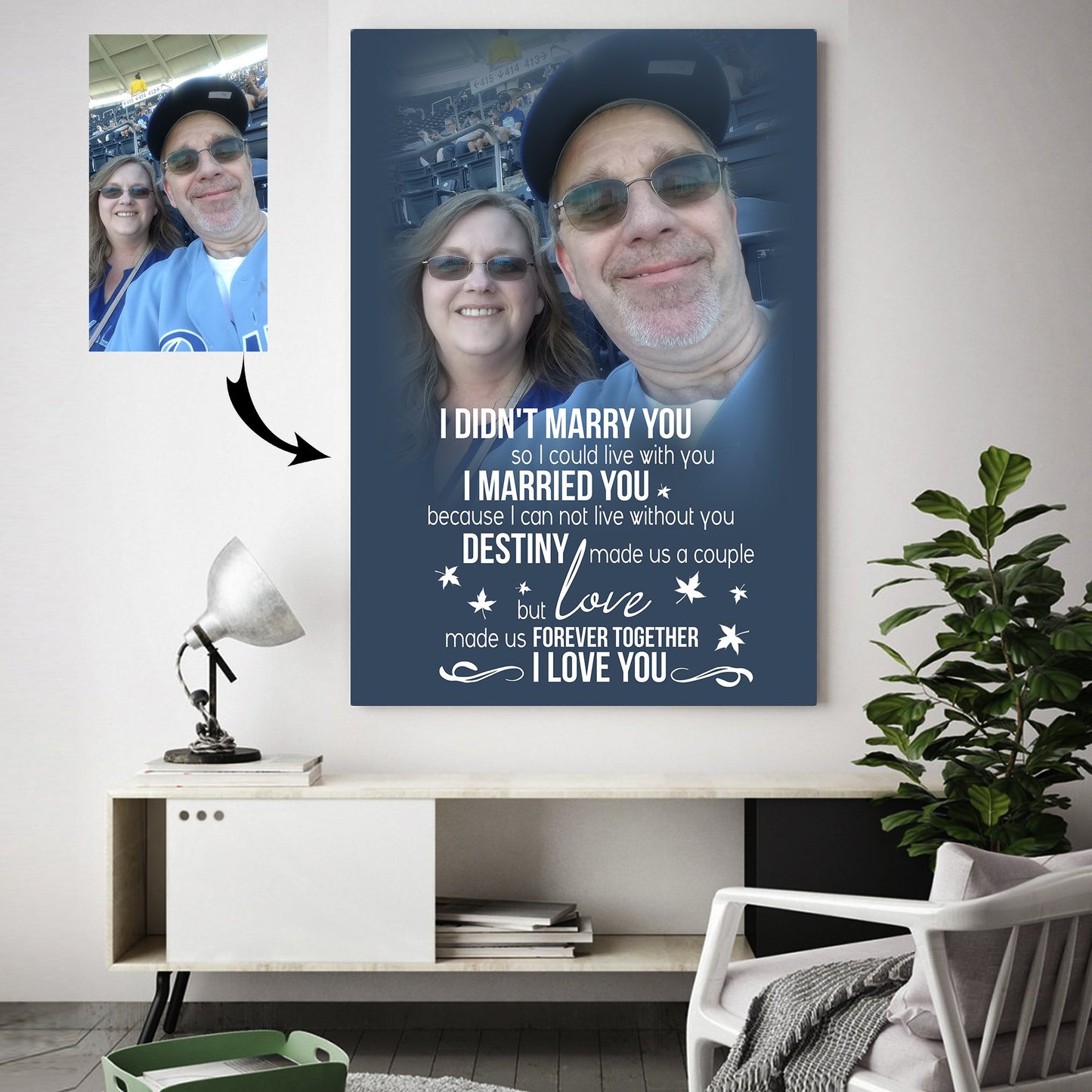 Love is the most beautiful thing to have Custom Canvas Print