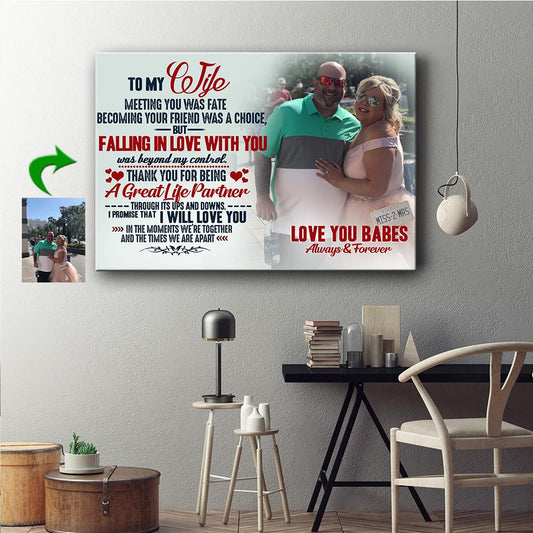 Love You Babes Custom Canvas Print