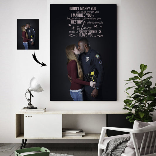 You are my everything, my entire world Custom Canvas Print