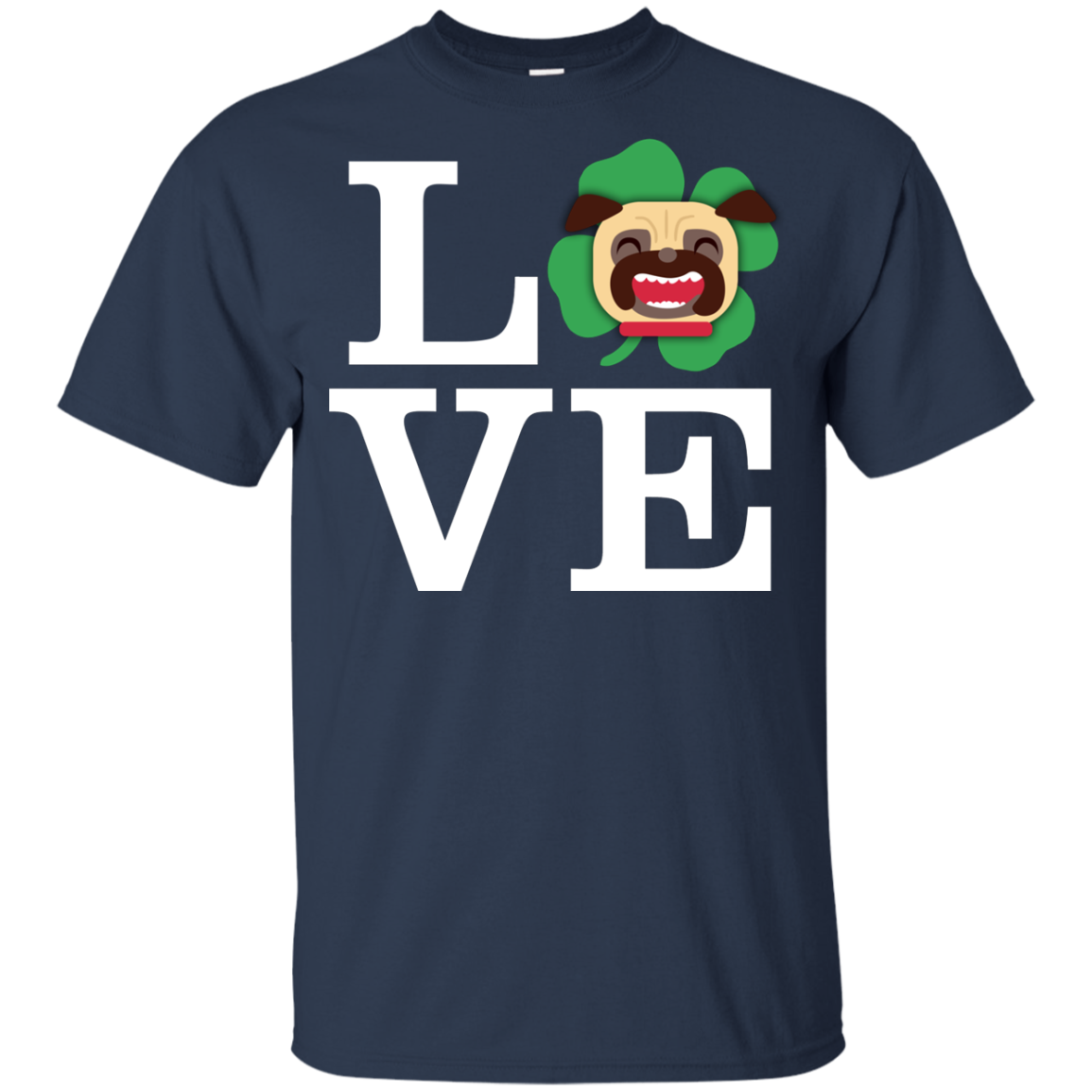 Nice Pug T Shirts - Love Pug, is a cool gift for friends and family