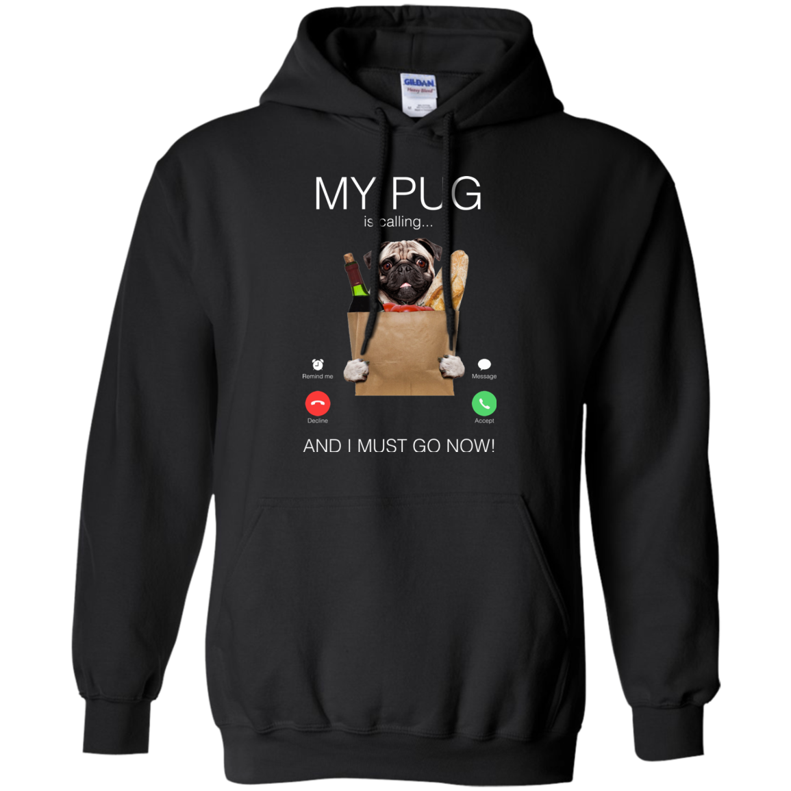 My Pug Is Calling T Shirts