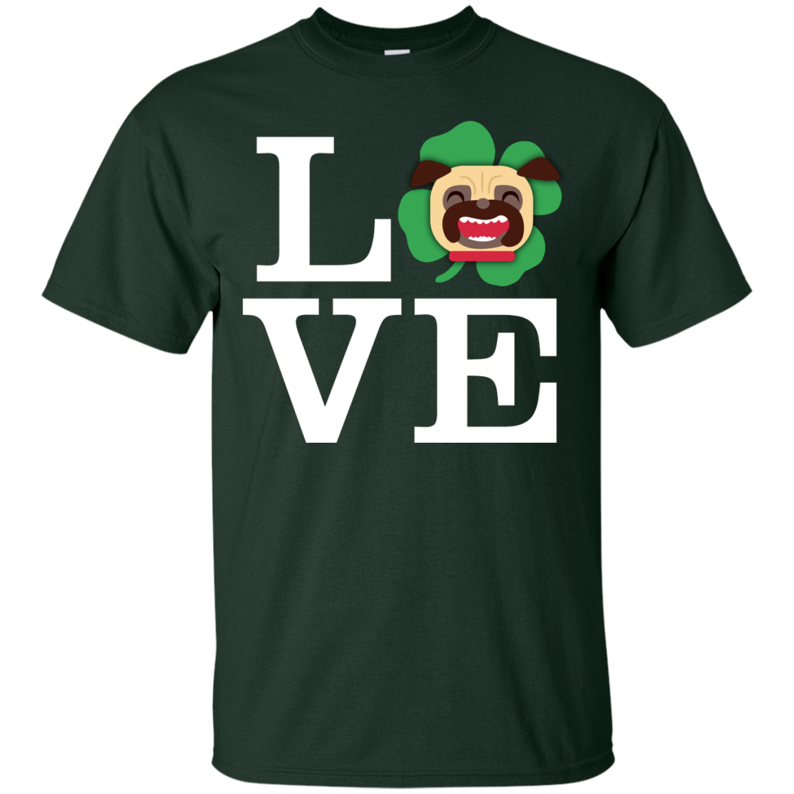 Nice Pug T Shirts - Love Pug, is a cool gift for friends and family