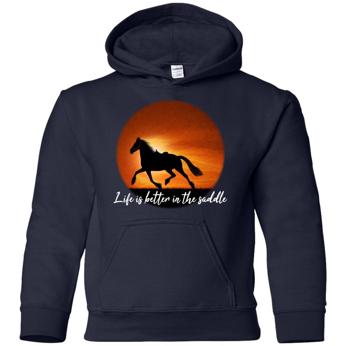 Life Is Better In The Saddle Horse TShirt For Equestrian Lover