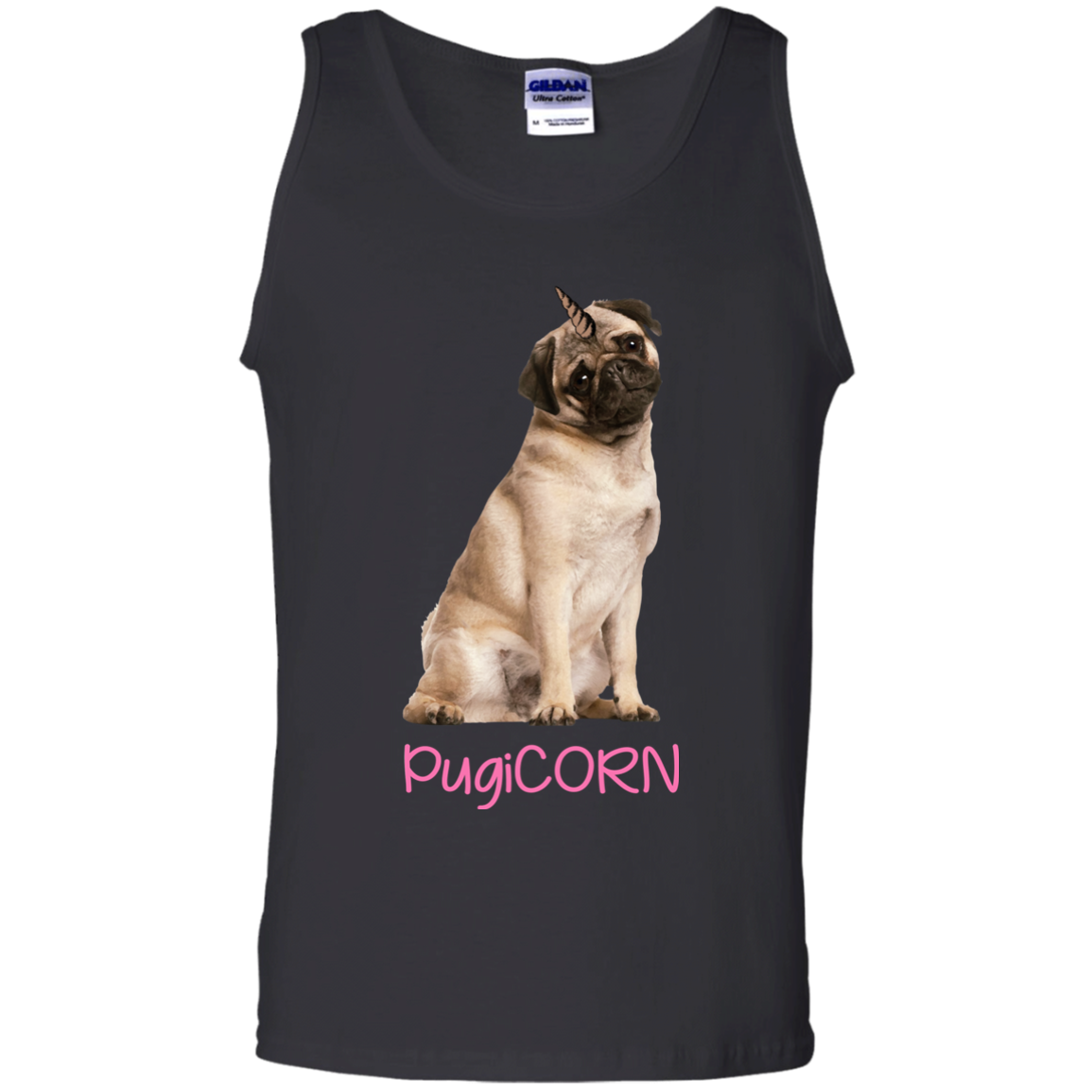 Pugicorn Funny Cool T Shirts For Pug Lover
