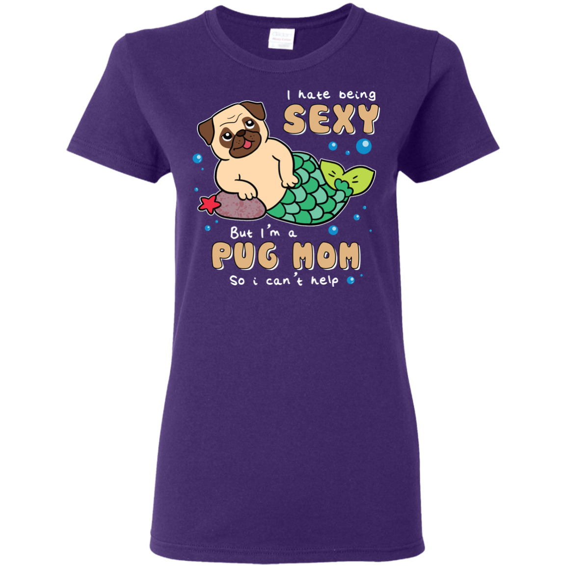 I'm A Pug Mom T Shirts