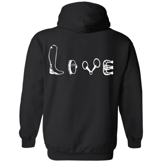 Love Symbol Horse TShirt FOr Equestrian Lover