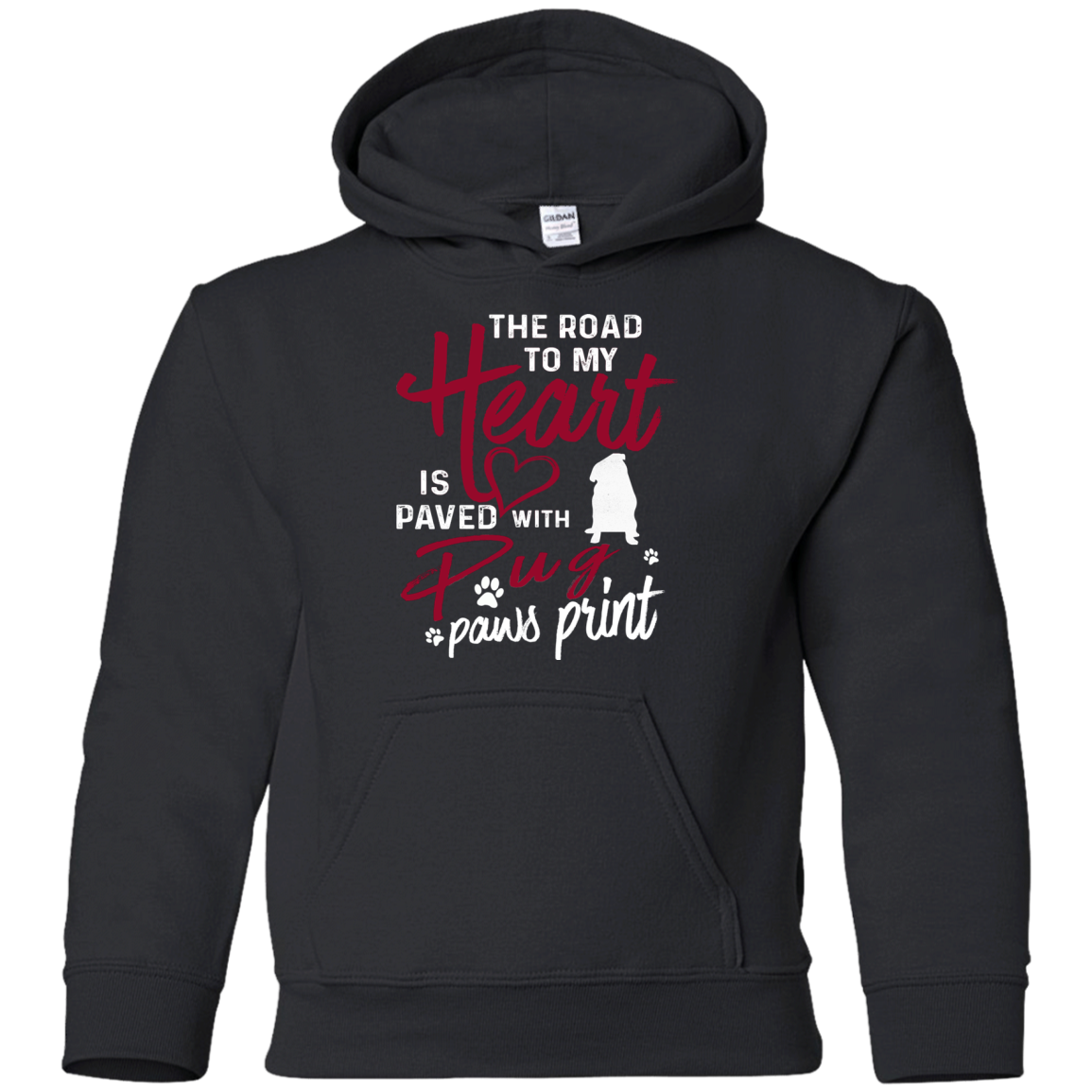 Pug - The Road To My Heart T Shirts