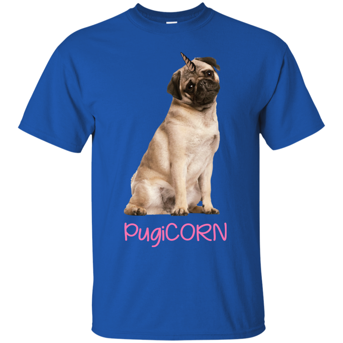 Pugicorn Funny Cool T Shirts For Pug Lover