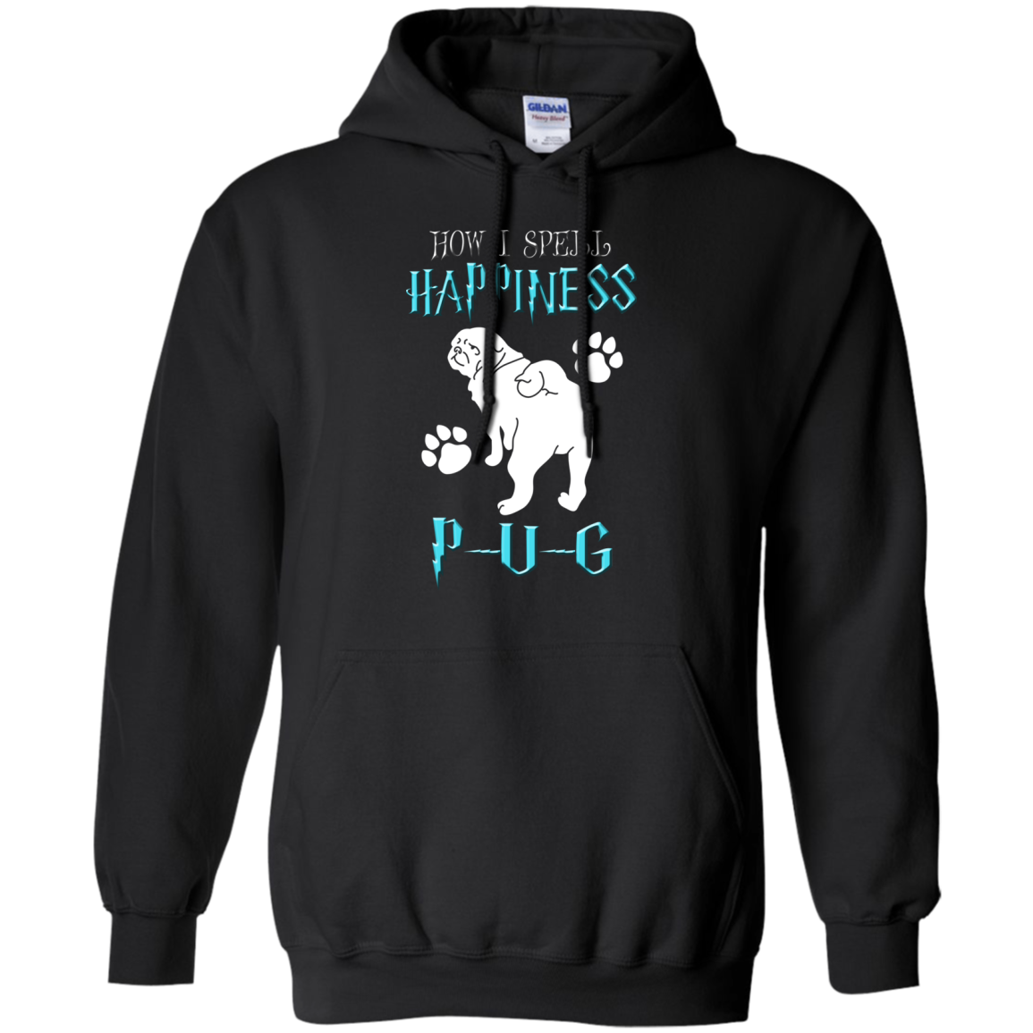How I Spell Happiness Pug T Shirts