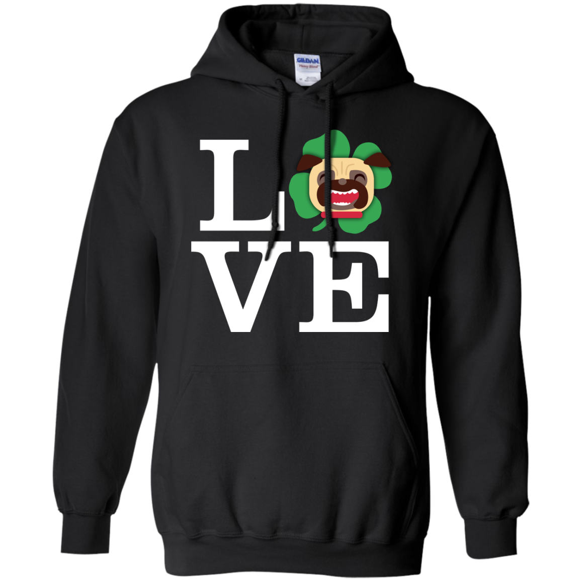 Nice Pug T Shirts - Love Pug, is a cool gift for friends and family