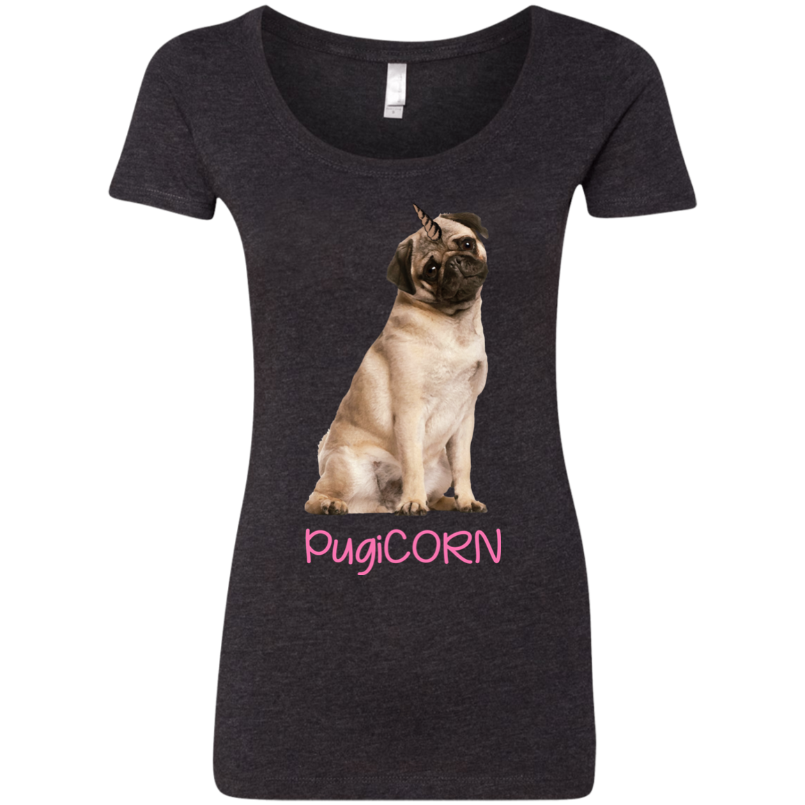 Pugicorn Funny Cool T Shirts For Pug Lover