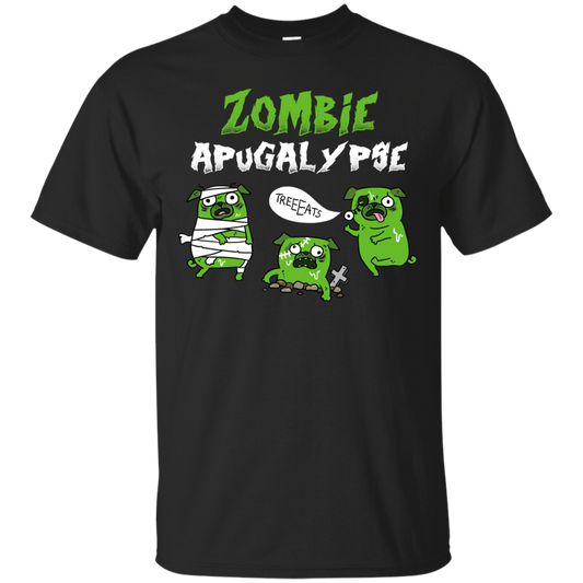 Nice Pug T Shirts - Zombies Apugalypse, is a cool gift for your friend