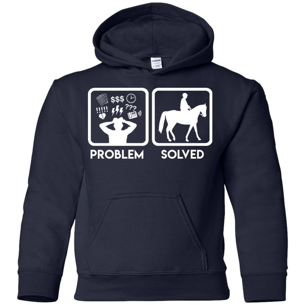 Nice Horse Tshirt Problem Solved With Horse is best equestrian gift for you