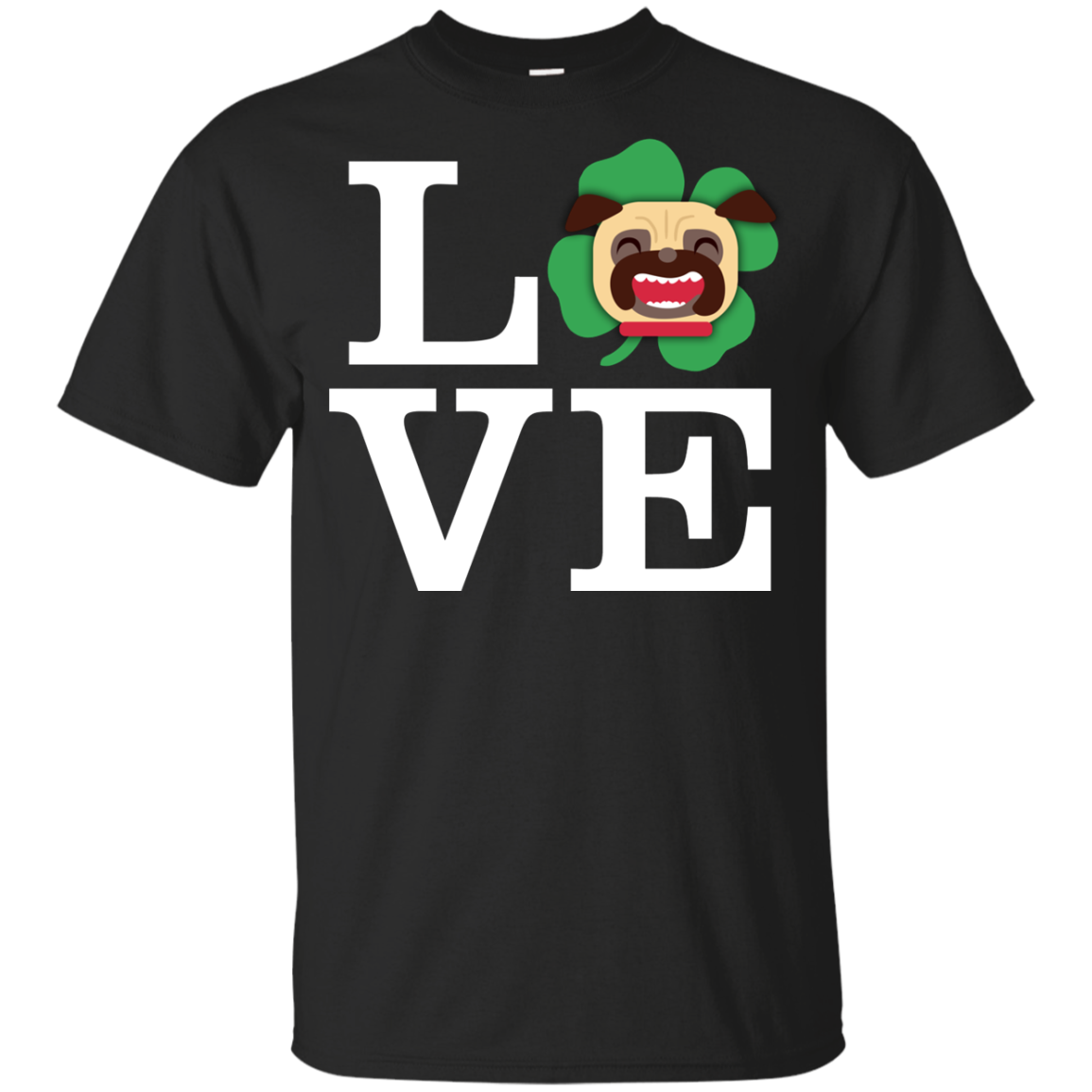 Nice Pug T Shirts - Love Pug, is a cool gift for friends and family