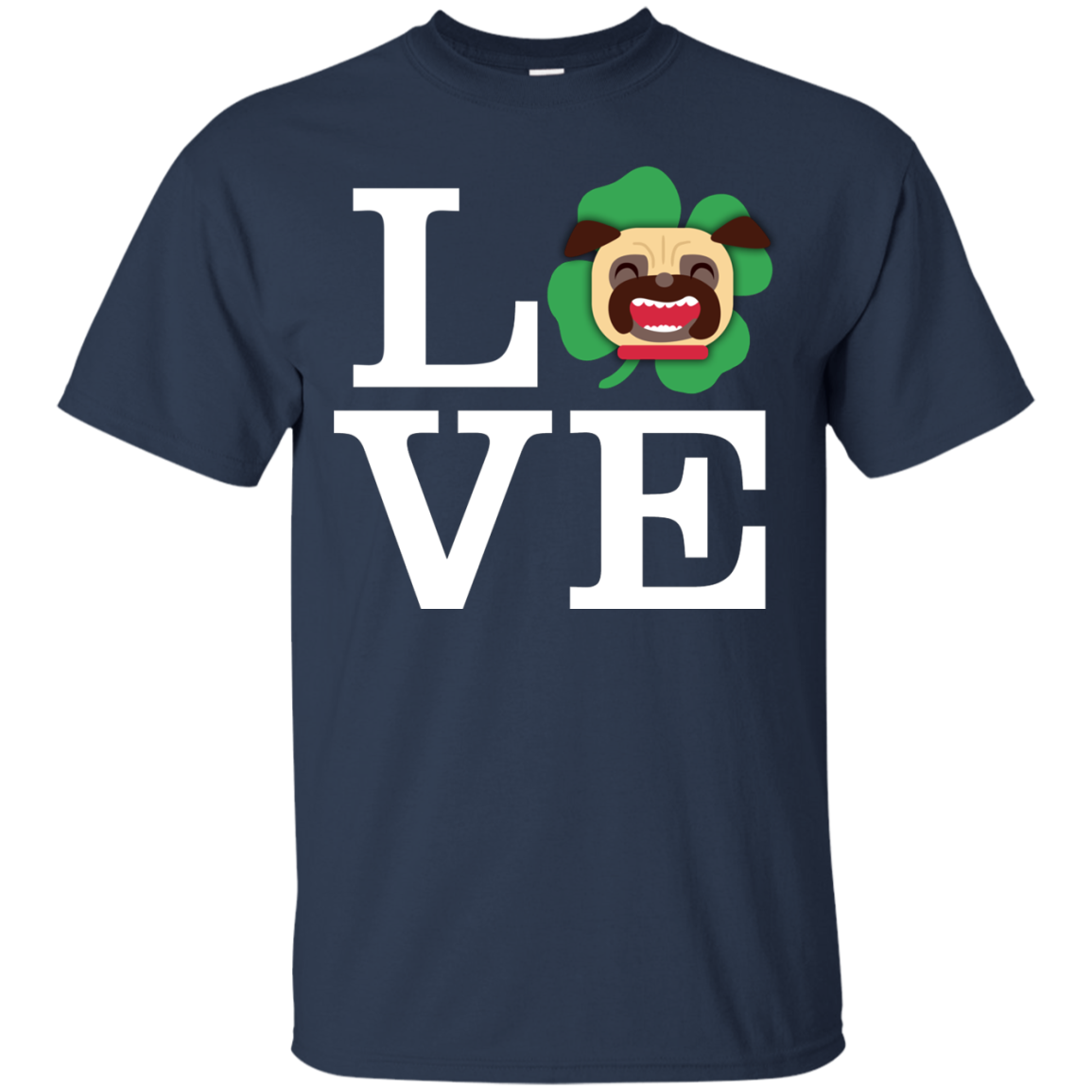 Nice Pug T Shirts - Love Pug, is a cool gift for friends and family