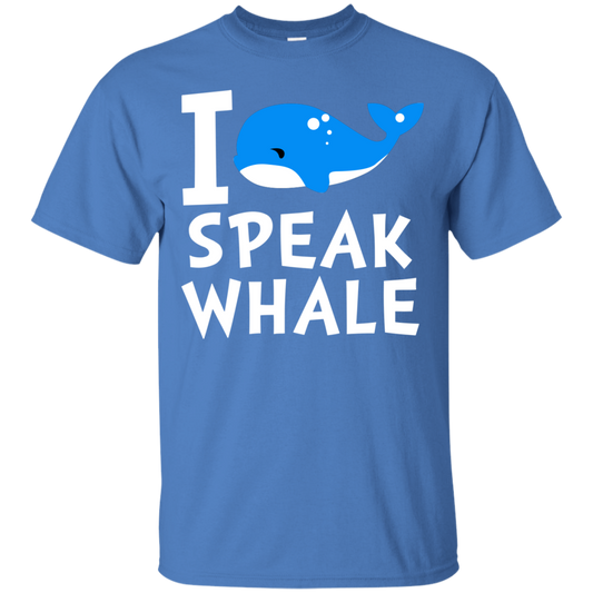 I Speak Whale Outstanding Cool Style T Shirts For Ocean Lover