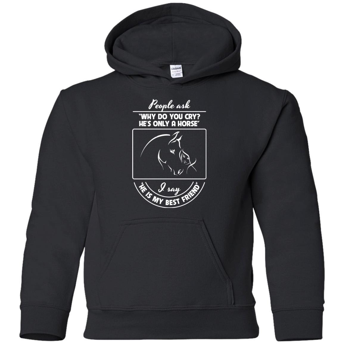 He Is My Best Friend - Horse Tshirt for Equestrian Lover