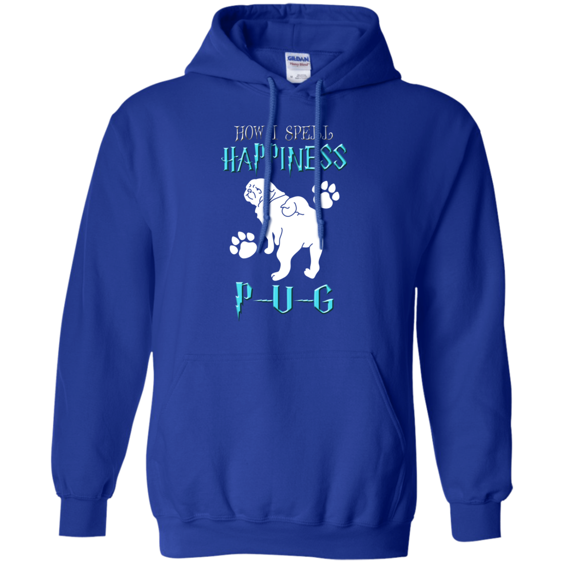 How I Spell Happiness Pug T Shirts
