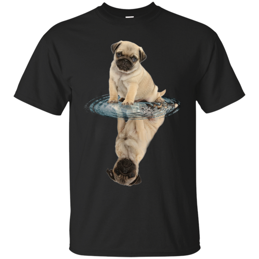 Pug Dream Reflect Water T Shirts