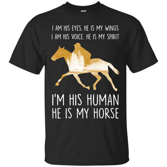 Nice Horse Tshirt He Is My Horse is cool equestrian gift for your friends