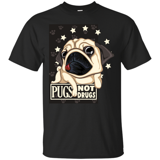 Pugs Not Drugs T Shirts