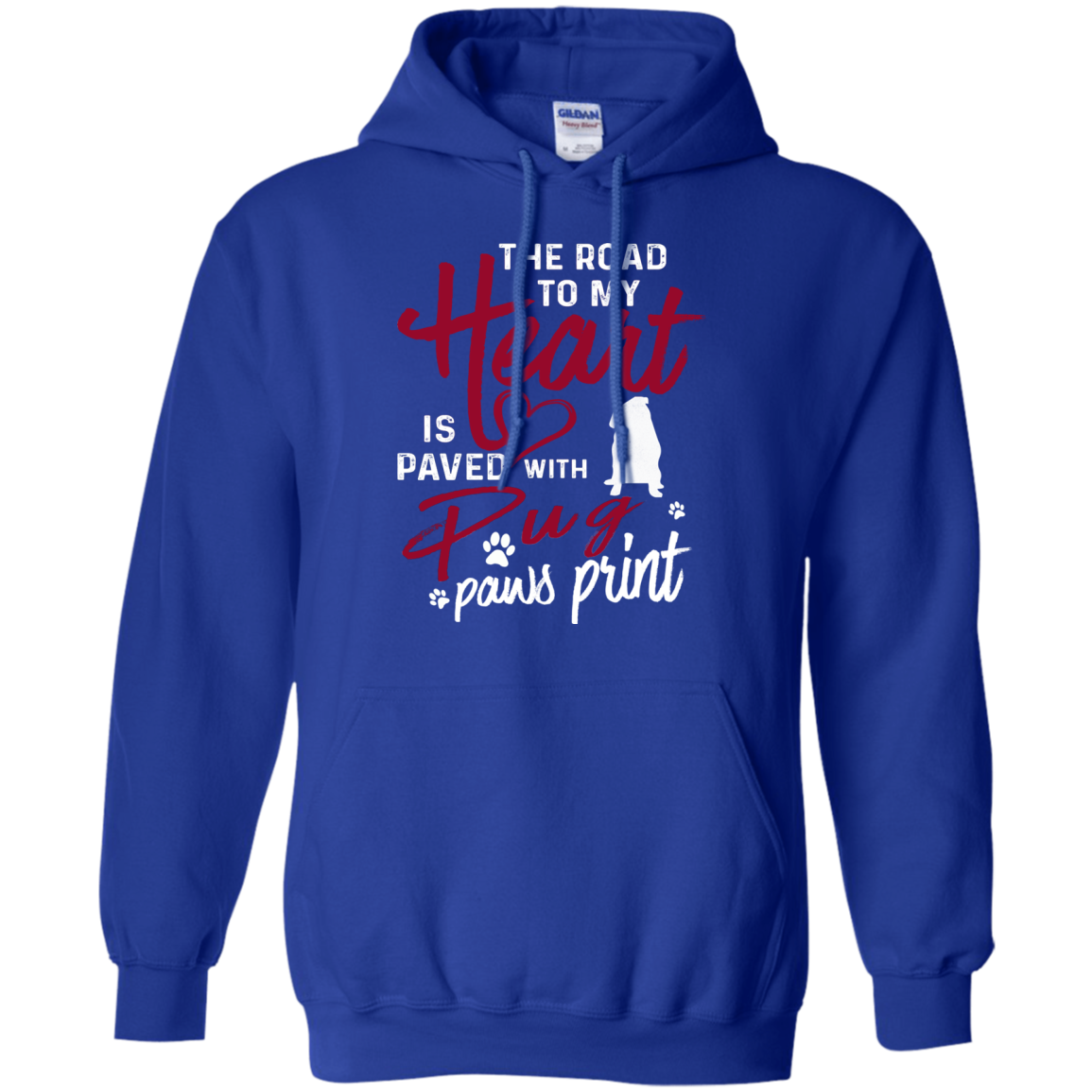 Pug - The Road To My Heart T Shirts